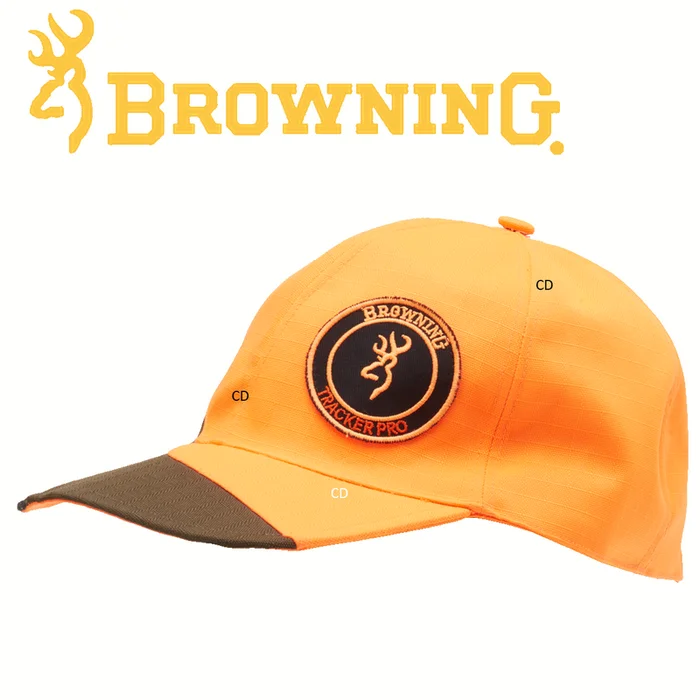 CASQUETTE BROWNING TRACKER ORANGE ET VERTE