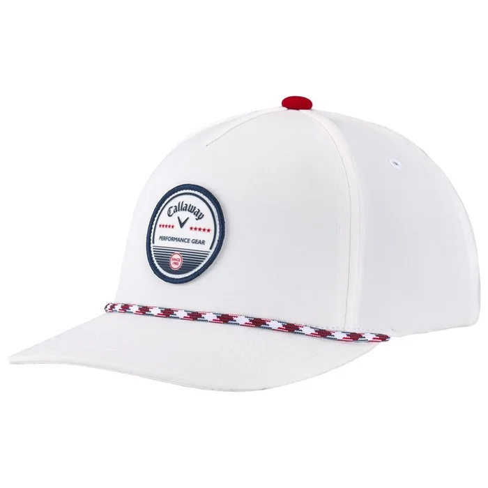 Casquette Callaway Golf Bogey Free White Red Navy