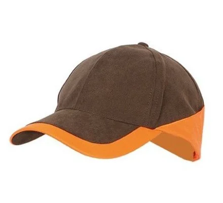 Casquette Classy légère marron /orange SOMLYS
