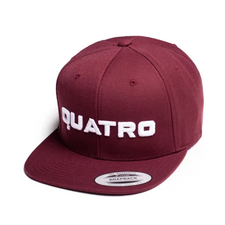 Casquette et bonnetQuatro Quatro Large Maroon