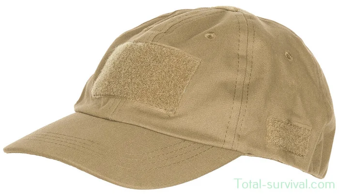 Casquette MFH US operations avec velcro, coyote tan, réglable
