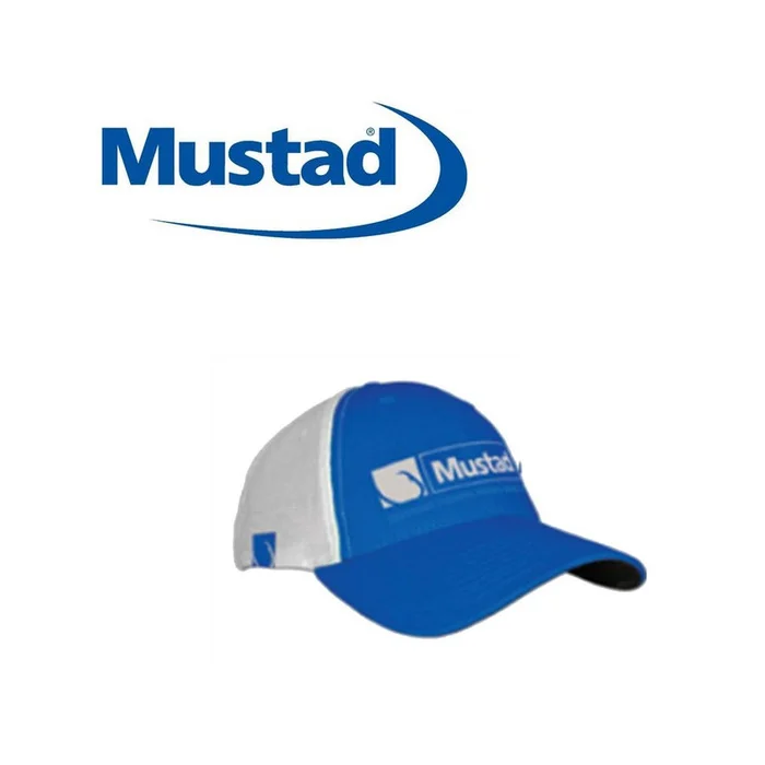 CASQUETTE MUSTAD TRUCKER BLEUE