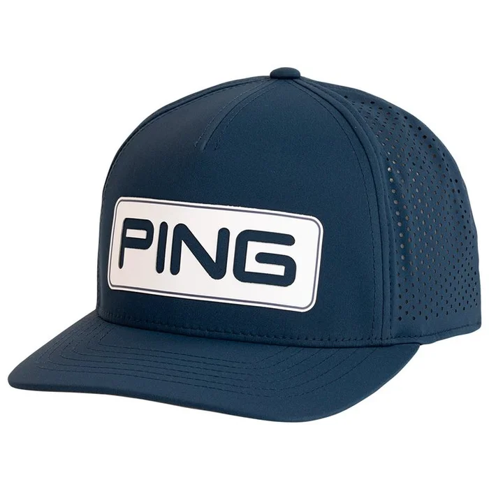 Casquette Ping Tour Vented Delta Navy White