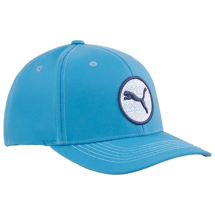 Casquette Puma Golf Fairisle Tech Cap Blue Horizon