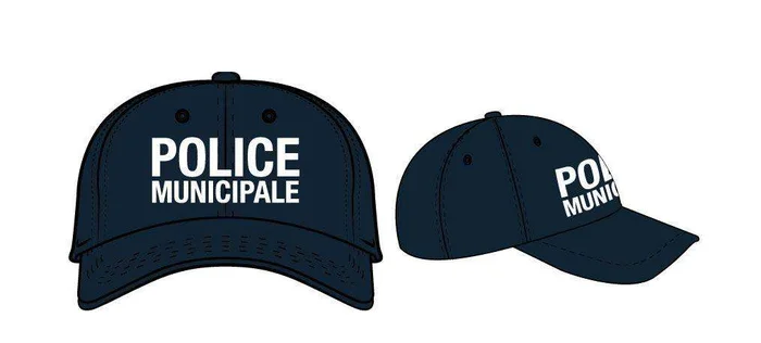 Casquette souple Baseball Police Municipale