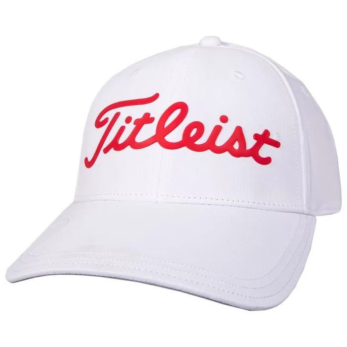 Casquette Titleist Players Performance Ball Marker Portugal White Red