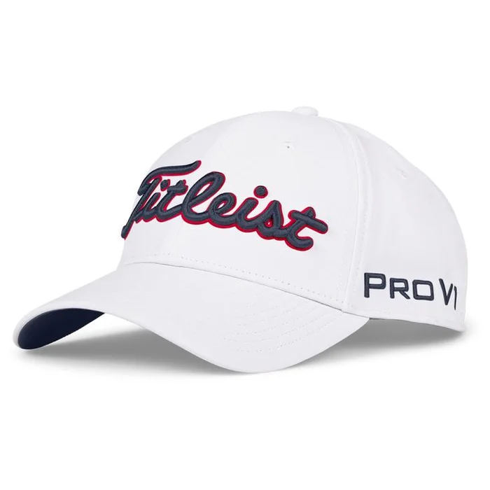 Casquette Titleist Tour Performance White Navy Red