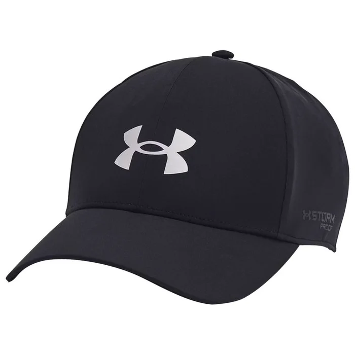 Casquette Under Armour M Driver Rain Str Black Metallic Silver