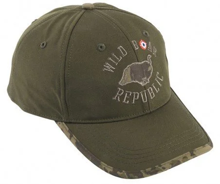 Casquette Wild Boar Republic kaki PERCUSSION