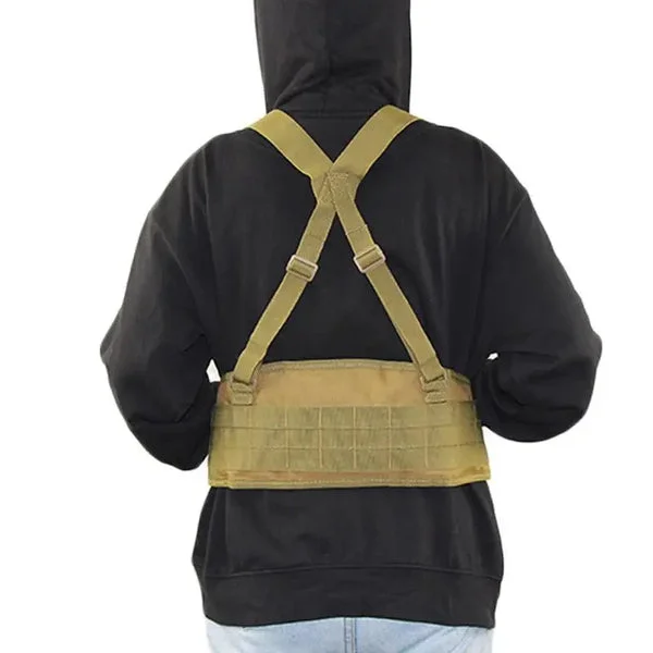 CEINTURE MILITAIRE AVEC MAINTIEN DU DOS