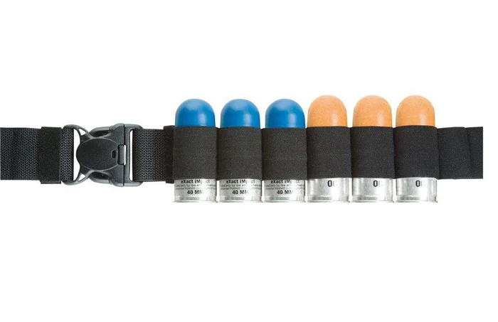 CEINTURE MUNITIONS MOD.4385 CADDY – 20 CARTOUCHES DE 40MM – NOIR