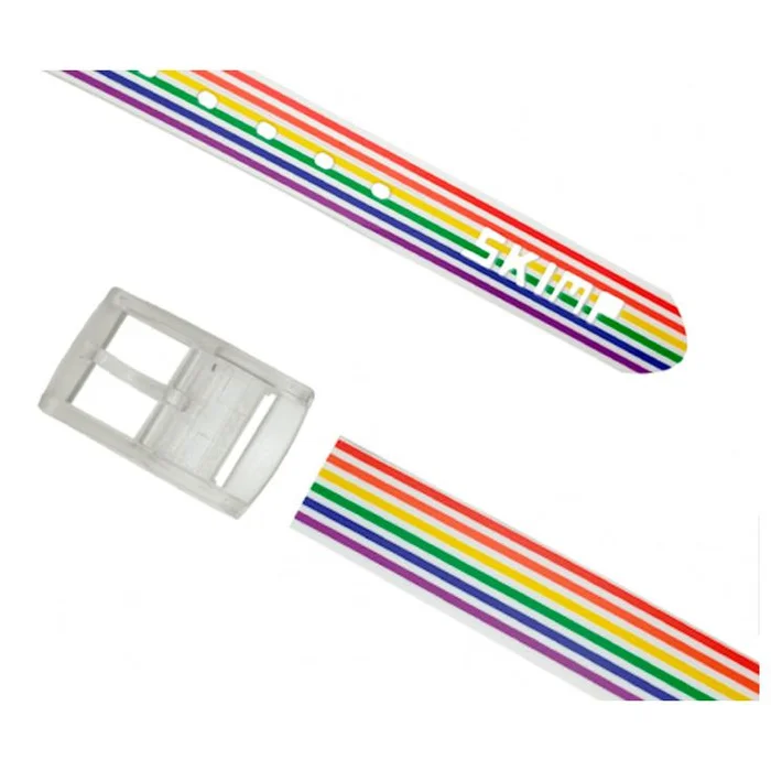 Ceinture Skimp Print Stripes Rainbow