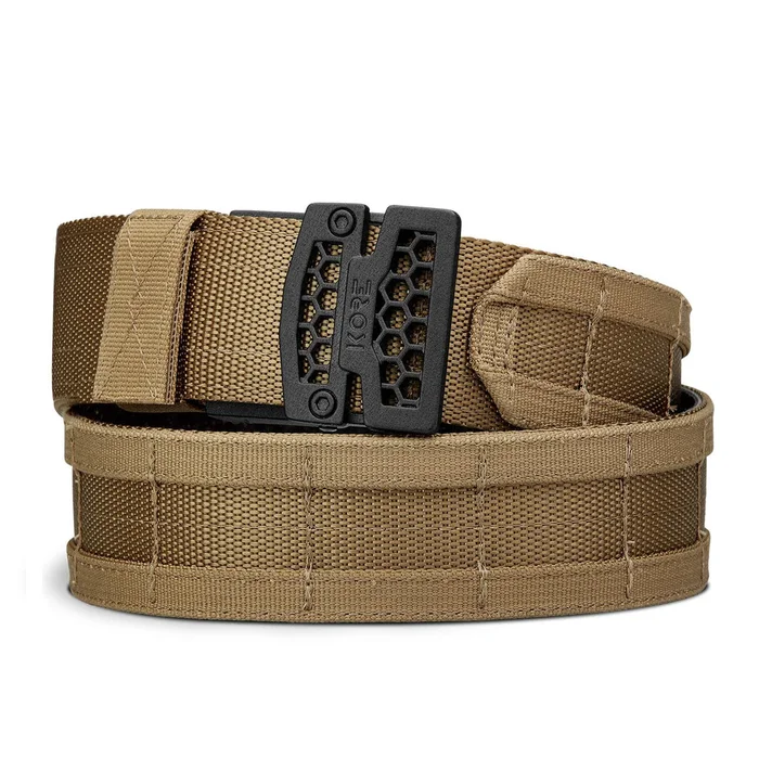 Ceinturon de combat micro réglable B1 + Sous-ceinturon rembourré – Coyote