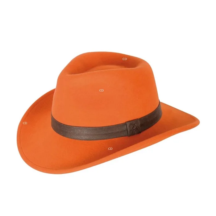Chapeau Homme Verney Carron Woolchap Orange