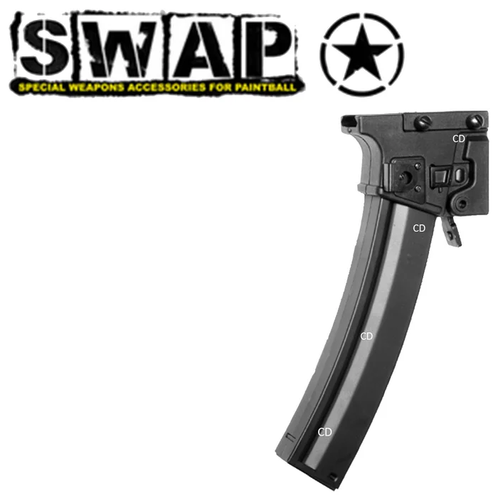 CHARGEUR FACTICE SWAP SUR RAIL TYPE MP-5 LONG