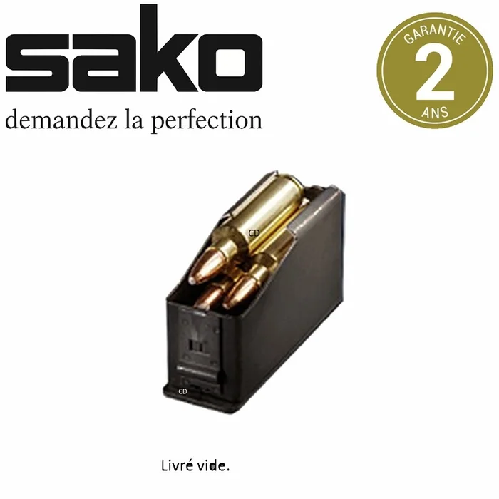 Chargeur Pour Carabine Sako 85 Stainless Calibre 243 Win, 260 Rem, 308 Win, 7-08 Rem Et 338 Fed
