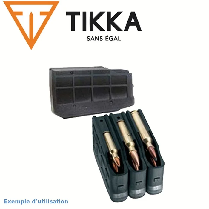 Chargeur Tikka T3x Long 3 Coups