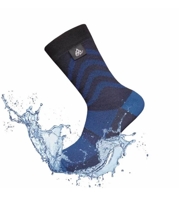 Chaussette imperméable Verjari Eco-Dry Bleues