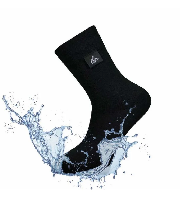 Chaussette imperméable Verjari Trail Dry Noire