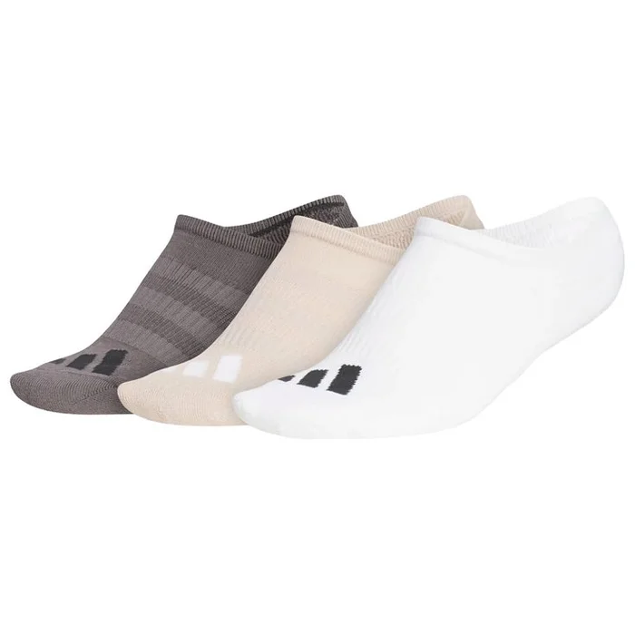 Chaussettes adidas W No Show 3 Pk Multicolor