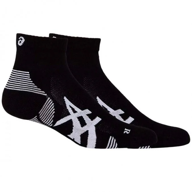 CHAUSSETTES ASICS 2PPK CUSHION RUN QUARTER SOCK