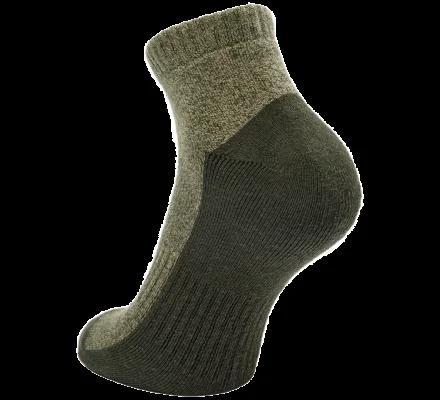 Chaussettes basse en chanvre verte DEERHUNTER – Image 2