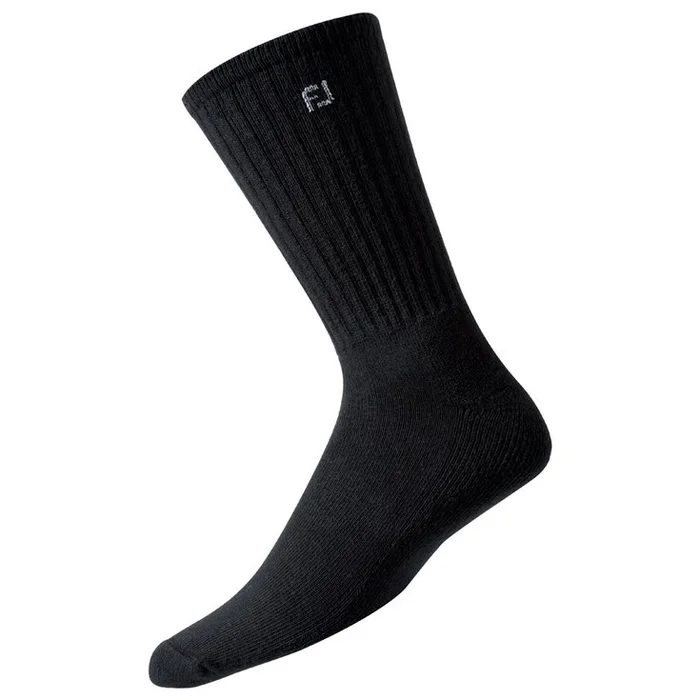 Chaussettes Footjoy ComfortSof Crew 3 Paires Black