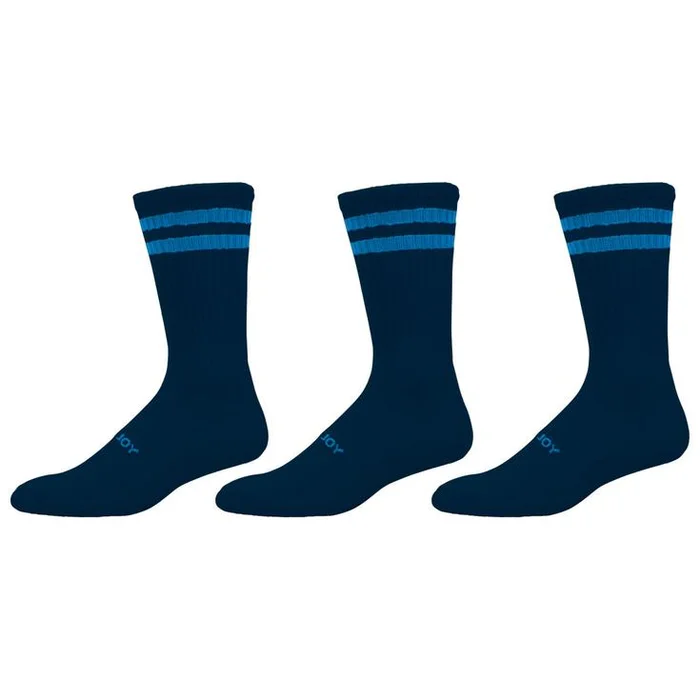 Chaussettes Footjoy Comfortsof Crew 3 Pairs Navy