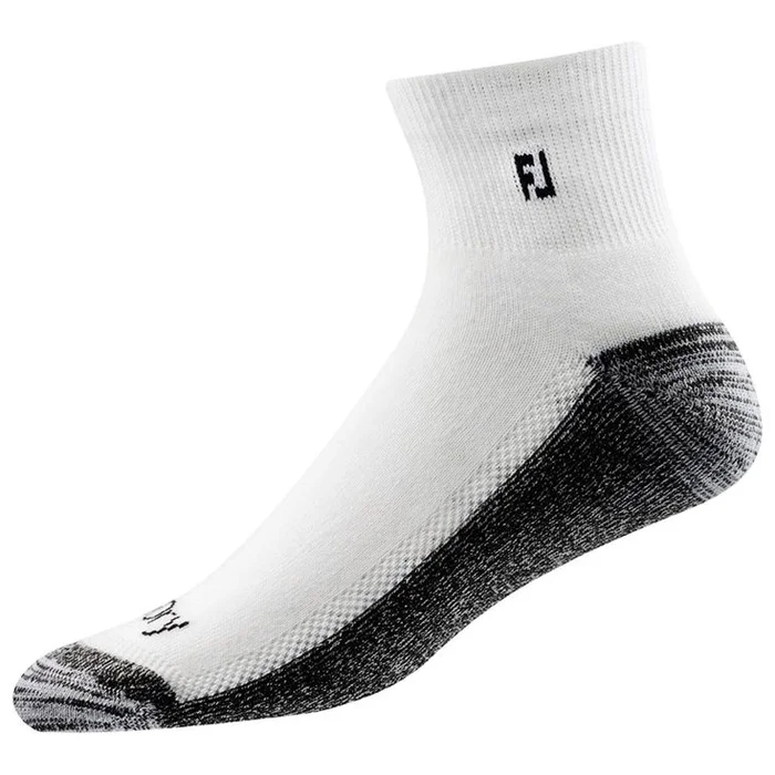 Chaussettes Footjoy ProDry Quarter White