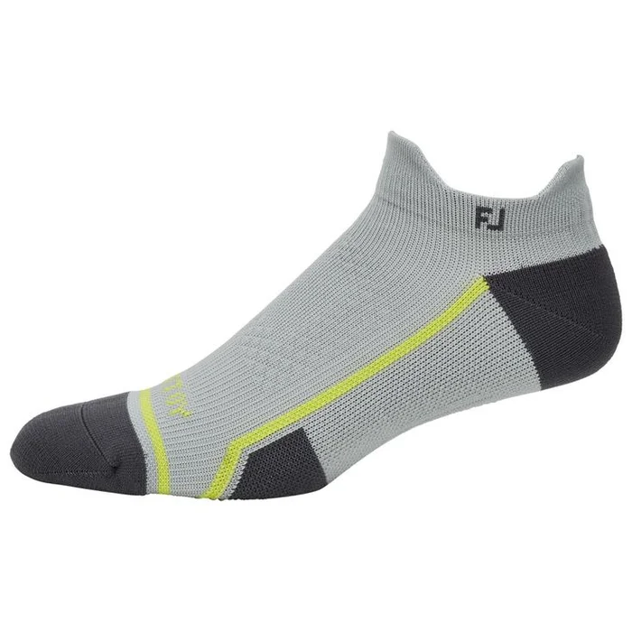 Chaussettes Footjoy TECHD.R.Y Roll Tab Grey