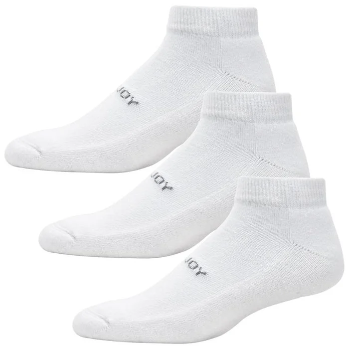 Chaussettes Footjoy Women Comfortsof Sportlet 3 Pairs White