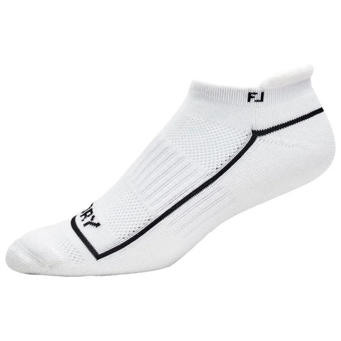 Chaussettes Footjoy Women Prodry Roll Tab White