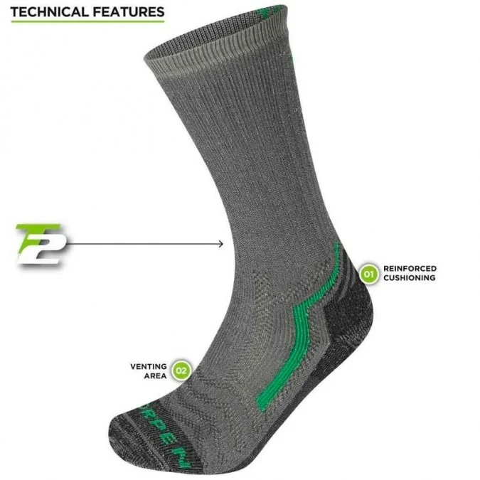 CHAUSSETTES LORPEN T2 TREKKING QUICK DRY ECO UNISEX
