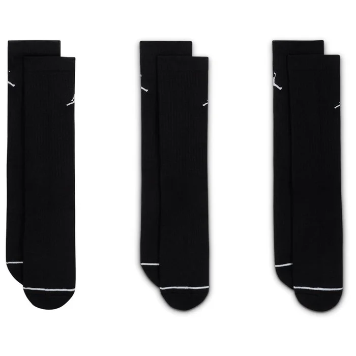 Chaussettes Nike Jordan Socks Everyday (3 pairs) Black White