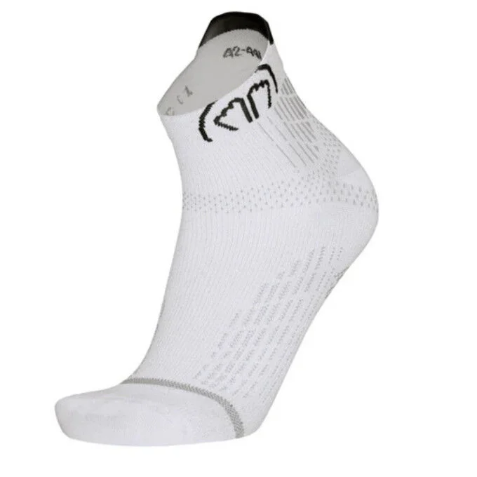 Chaussettes running SIDAS Run Anatomic Ankle – Blanc