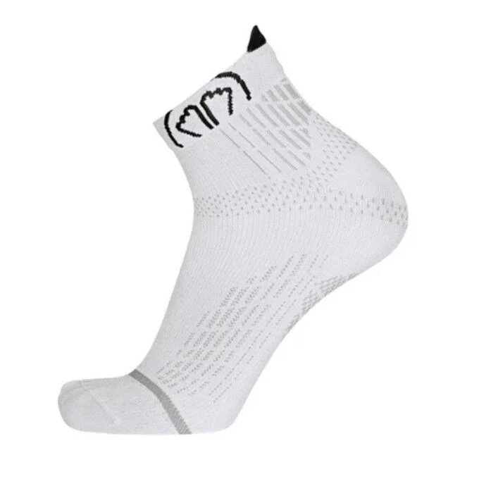 Chaussettes running SIDAS Run Anatomic Ankle – Blanc – Image 3