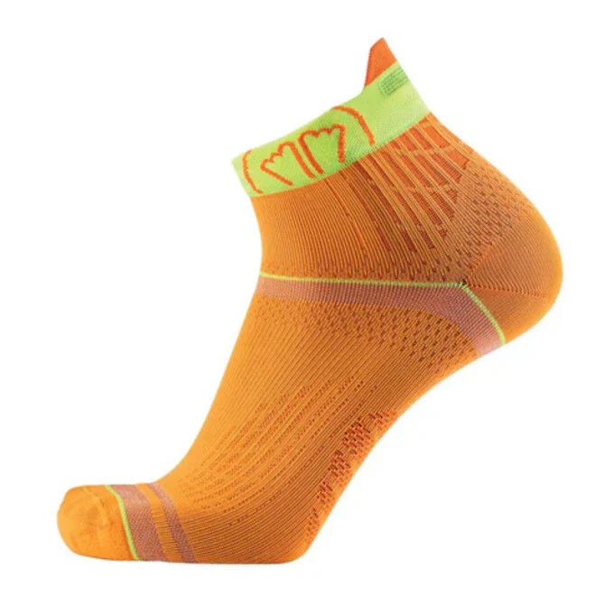 Chaussettes running SIDAS RUN FEEL – Mangue / Jaune – Image 2