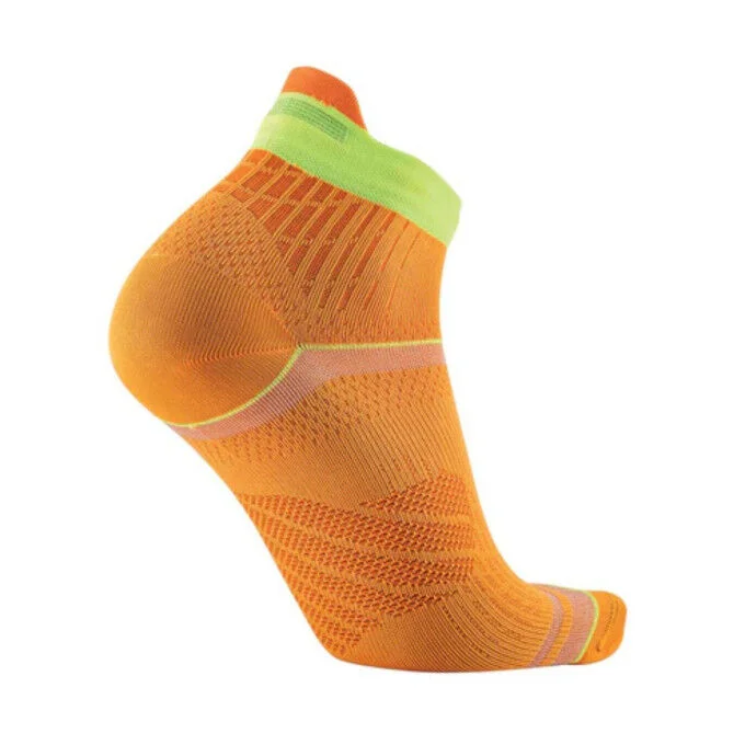 Chaussettes running SIDAS RUN FEEL – Mangue / Jaune – Image 3