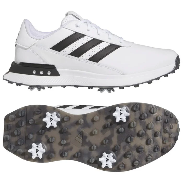 Chaussures avec crampons adidas S2G 24 White Core Black Silver Metal