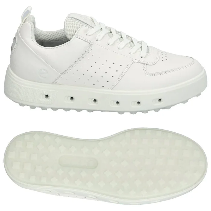 Chaussures avec crampons Ecco M Golf Street 720 White