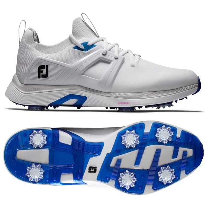 Chaussures avec crampons Footjoy Hyperflex White Blue