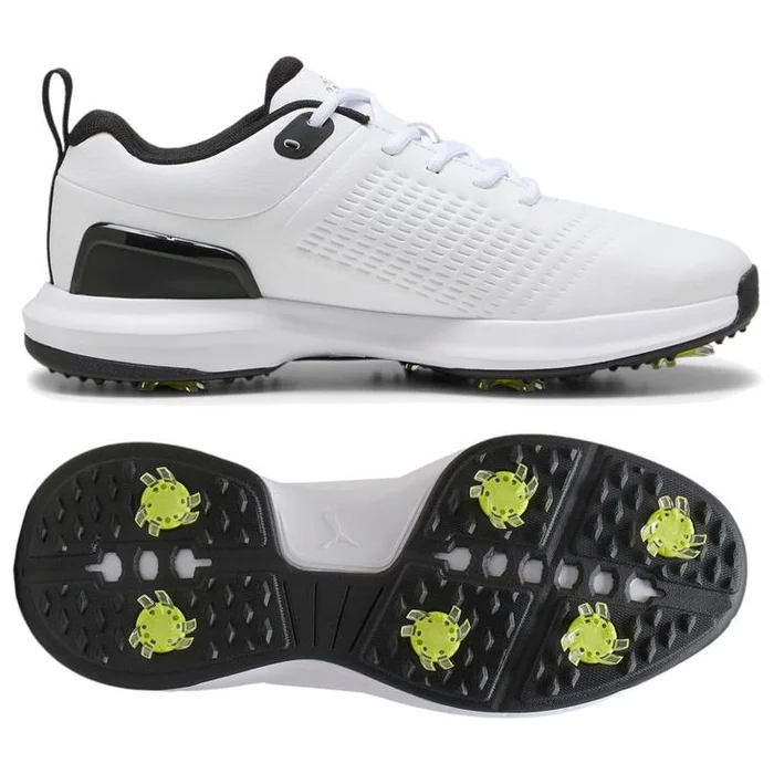Chaussures avec crampons Puma Golf Fusion Plus White