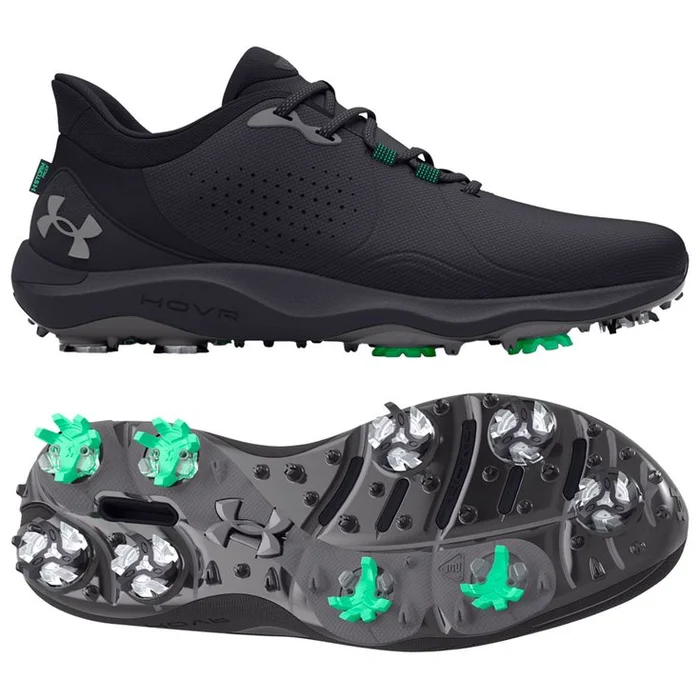 Chaussures avec crampons Under Armour Drive Pro Wide Black Metallic Gun Metal
