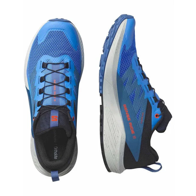 Chaussures de trail Homme SENSE RIDE 5 – French Blue / Black / Dark Blue – Image 3