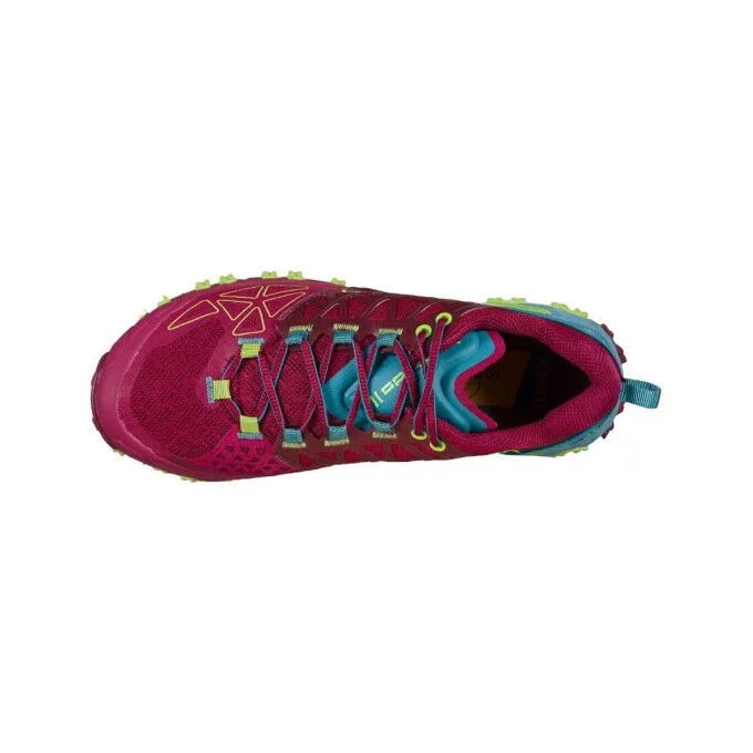 Chaussures de trail La Sportiva BUSHIDO II WOMAN Red Plum/Topaz – Image 2