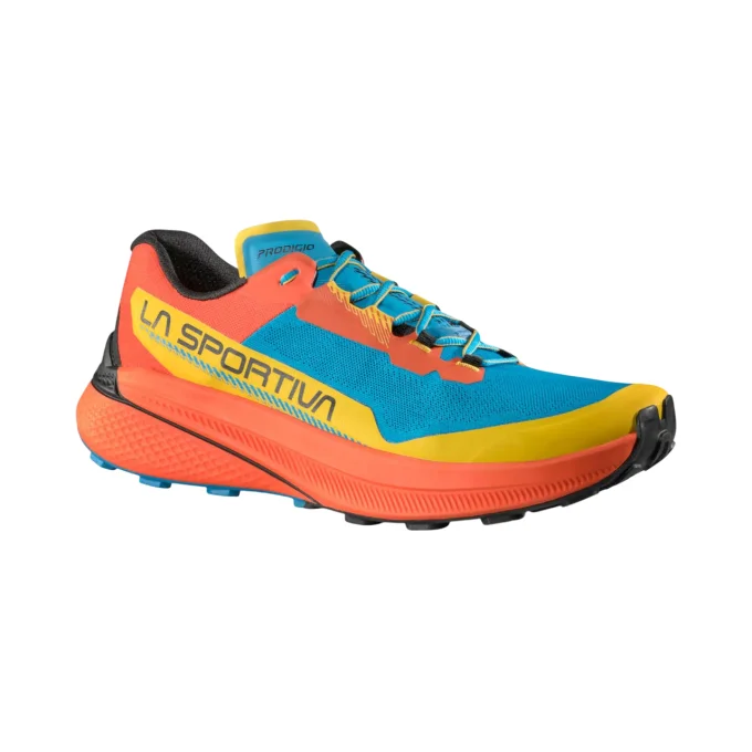Chaussures de trail La Sportiva PRODIGIO Tropic Blue/Cherry Tomato