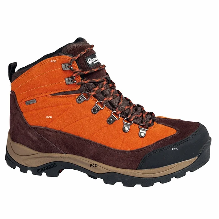 Chaussures Homme Stepland Mercantour Marron Et Orange