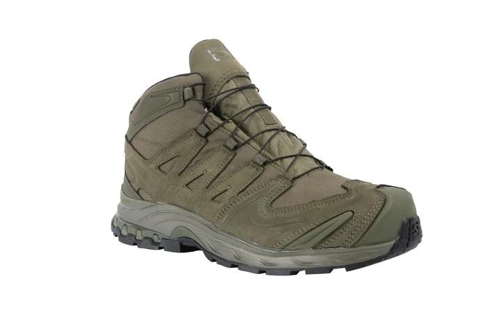 Chaussures Salomon XA FORCES MID GTX Normée – Vert ranger