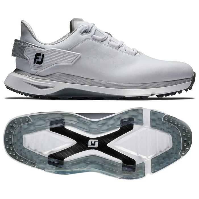Chaussures sans crampons Footjoy Pro SLX Carbon White Grey