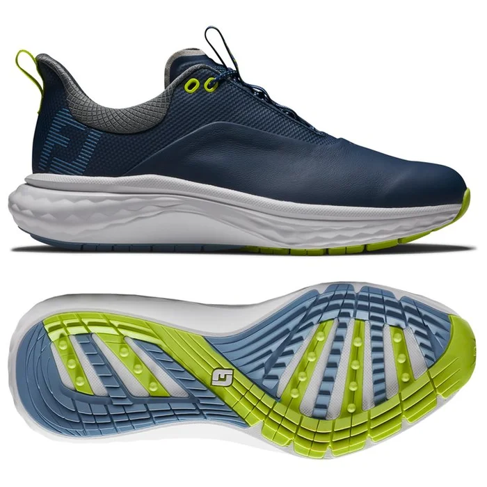 Chaussures sans crampons Footjoy Quantum Navy White Lime